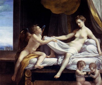 ジュピターとイオ ルネッサンスのマニエリスム アントニオ・ダ・コレッジョ Oil Paintings